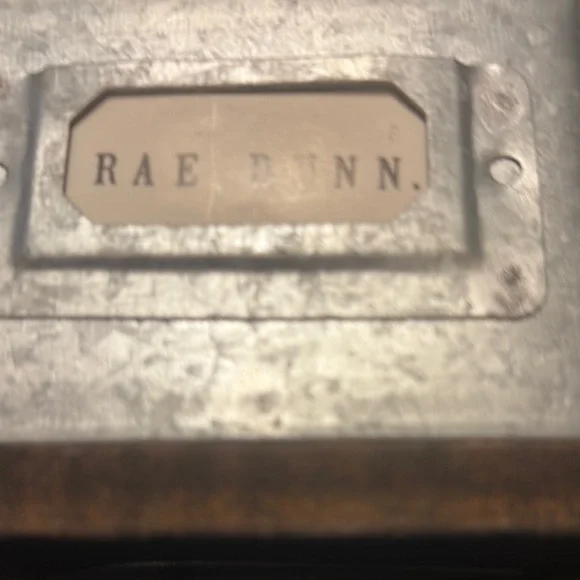 Rae Dunn Gray Rotating Pencil Case - Picture 9 of 9